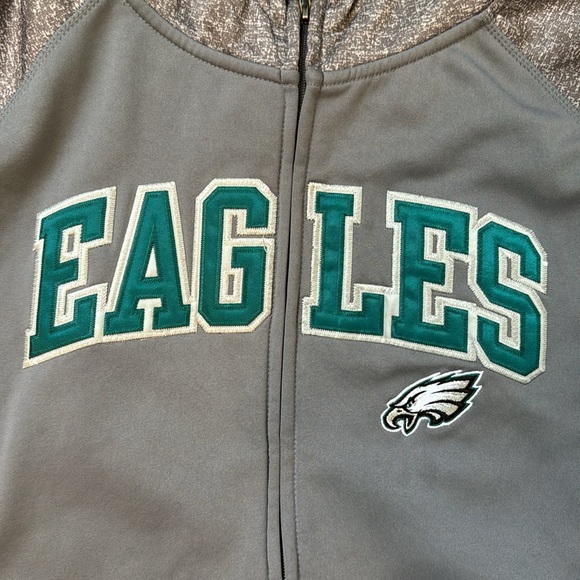Philadelphia eagles zip up sweatshirt - Picture 3 of 6